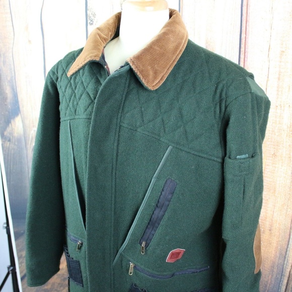 WOOLRICH Men's Large VTG Shotgun Mackinaw Jacket - Picture 6 of 7